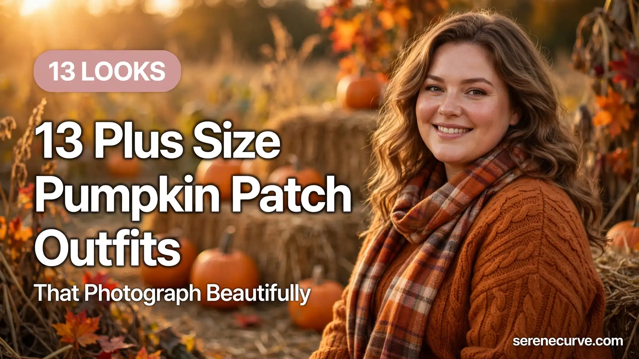 13 Plus Size Pumpkin Patch Outfits That Photograph Beautifully