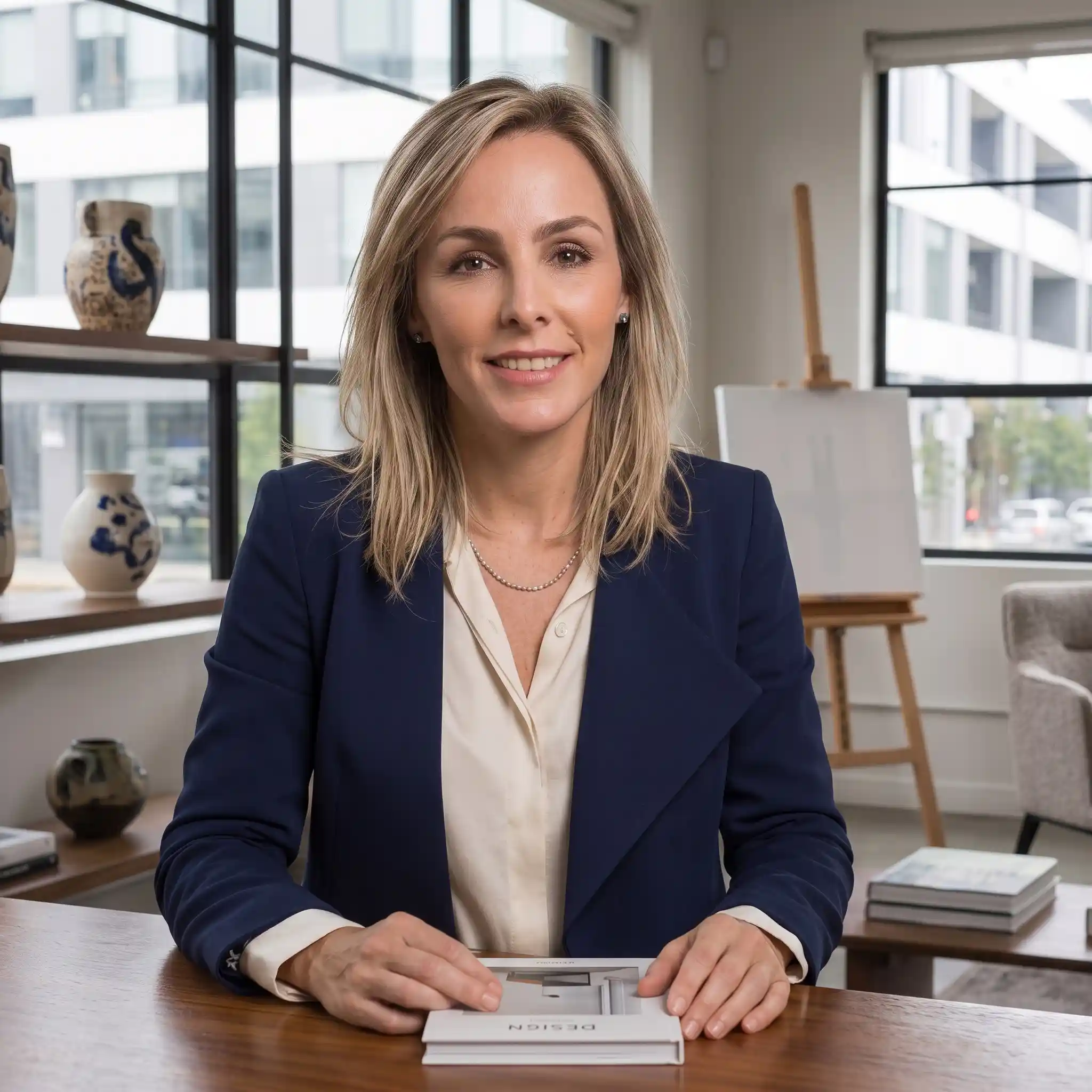 Caroline V. Smith, founder and fashion editor of SereneCurve