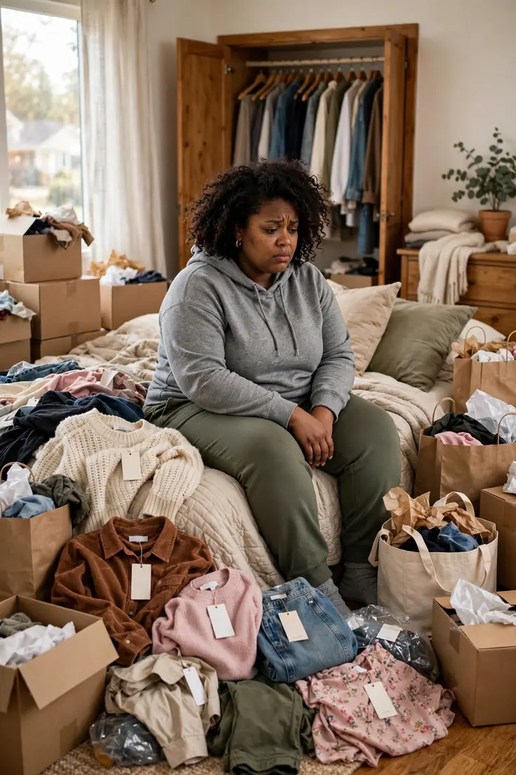 Mistake buying everything at once for capsule wardrobe
