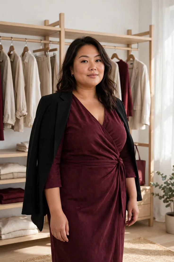 Adding accent color to capsule wardrobe