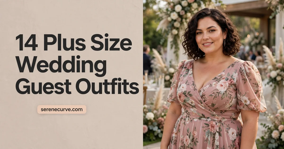 Plus Size Wedding Guest Outfits featured image