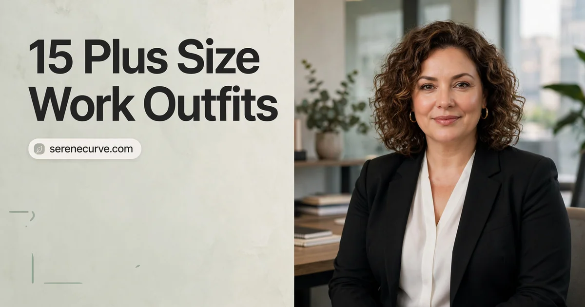 Plus Size Work Outfits featured image